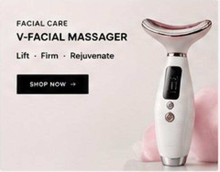 Glowzy V-Facial Massager